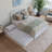 Lamari Solid Wood Platform Bed with Footboard & Roll Out Trundle Bed-803161648-803161649