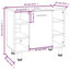Fronie Bathroom Storage Furniture Set-1911595740