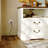 Elegent Nightstand With Built-In Outlet-1136967635