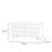 Solid Wood 6-Drawer Sideboard Elegant