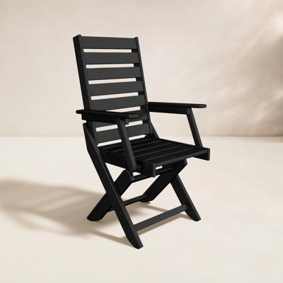 POLYWOOD® Captain Foldable Patio Armchair