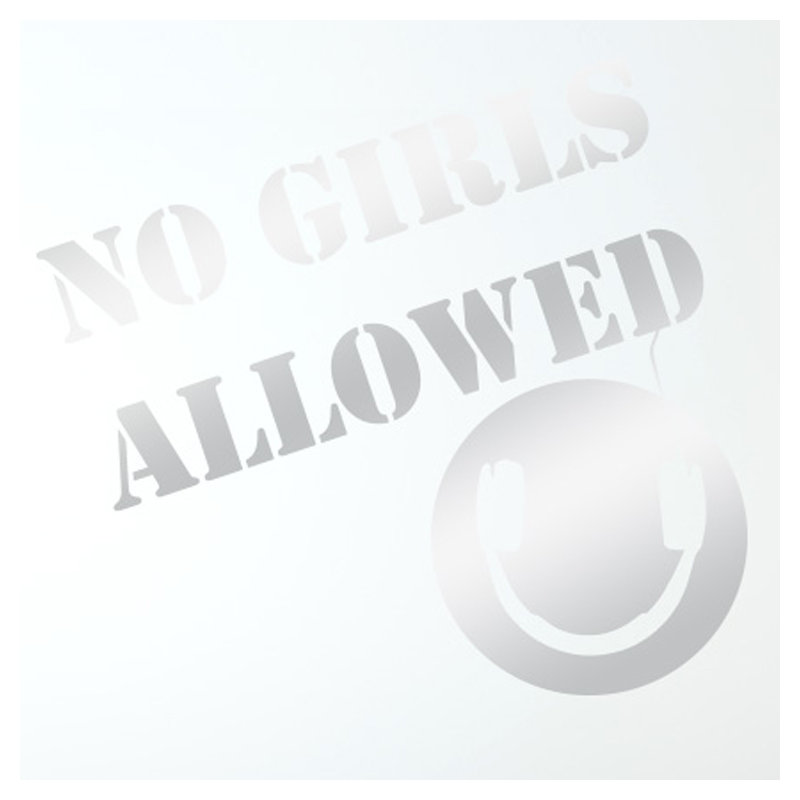 Wall Decal, Shiny Silver