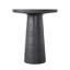 Table d'appoint ronde avec base piédestal
