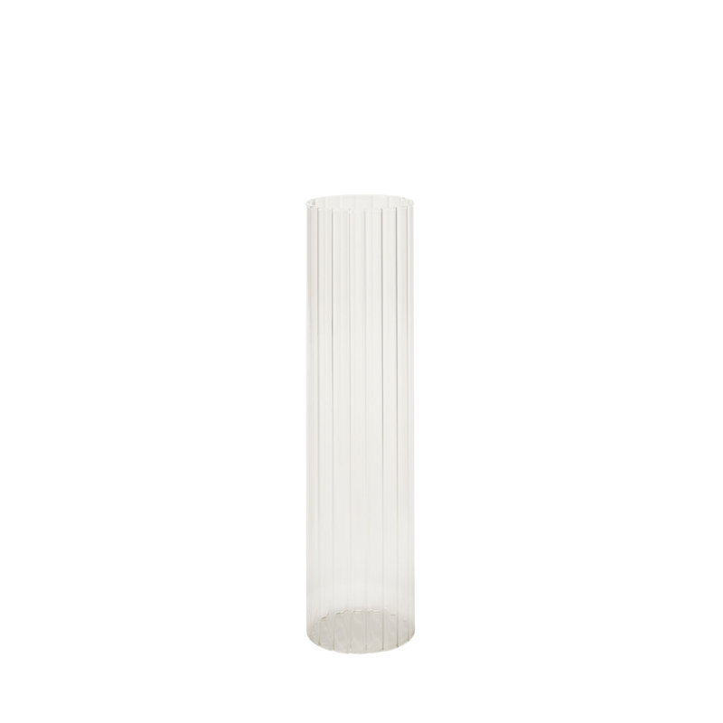 Manchon en verre Aric Arcada, H 14 po x l 3,5 po x P 3,5 po