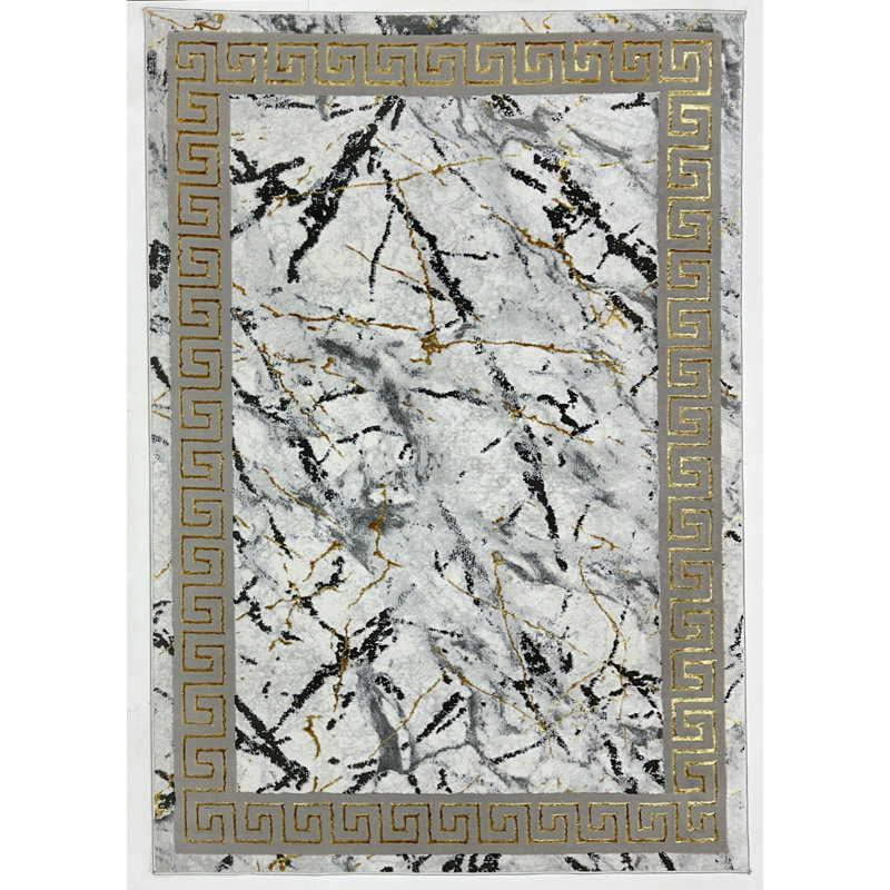 Abstract Flow Tabernash Rug Contemporary Modern Carpet For Living Room, Rectangle 7'10" x 10'10"