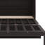 Structure de lit escamotable avec tiroirs de rangement intégrés et ports de chargement USB-1924749992