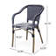 Chaise BISTRO (ensemble de 2)-1828087321