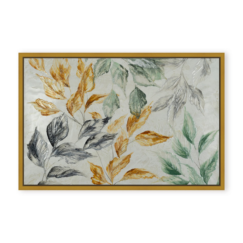 Nature Inspired "Muted Radiance" Canvas Wall Art By , 12" H x 16" W, Framed Canvas, White