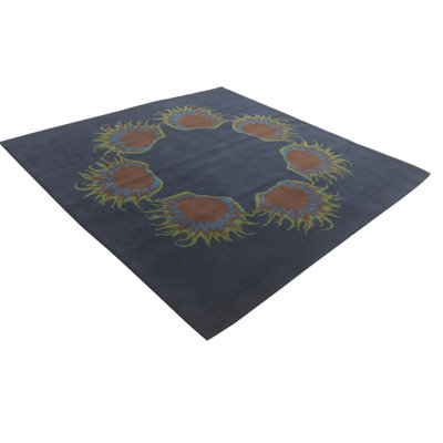 Tapis bleu marine rectangulaire 7 pi Pineland