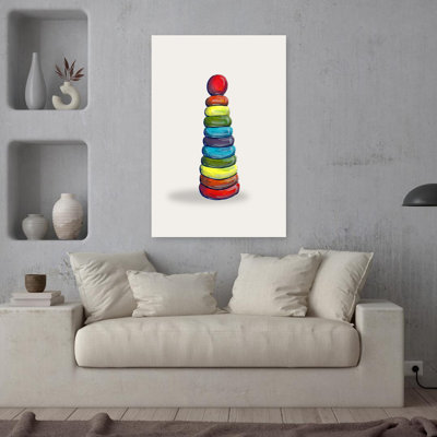 Contemporary Art Classic Colorful Playful Art