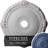 Endurathane Heaton Ceiling Medallion, 27 1/2"OD x 3 7/8"ID x 2 1/4"P (Fits Canopies up to 6 1/2"), Hand-Painted Americana Finish-28574666
