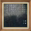 Art mural encadré de qualité supérieure - reproduction abstraite rétro pour décor de chambre à coucher - 26 po x 36 po-116556994