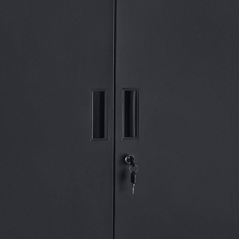 Berthol Storage Cabinet, Black