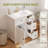 30'' Single Bathroom Vanity with Ceramic Top