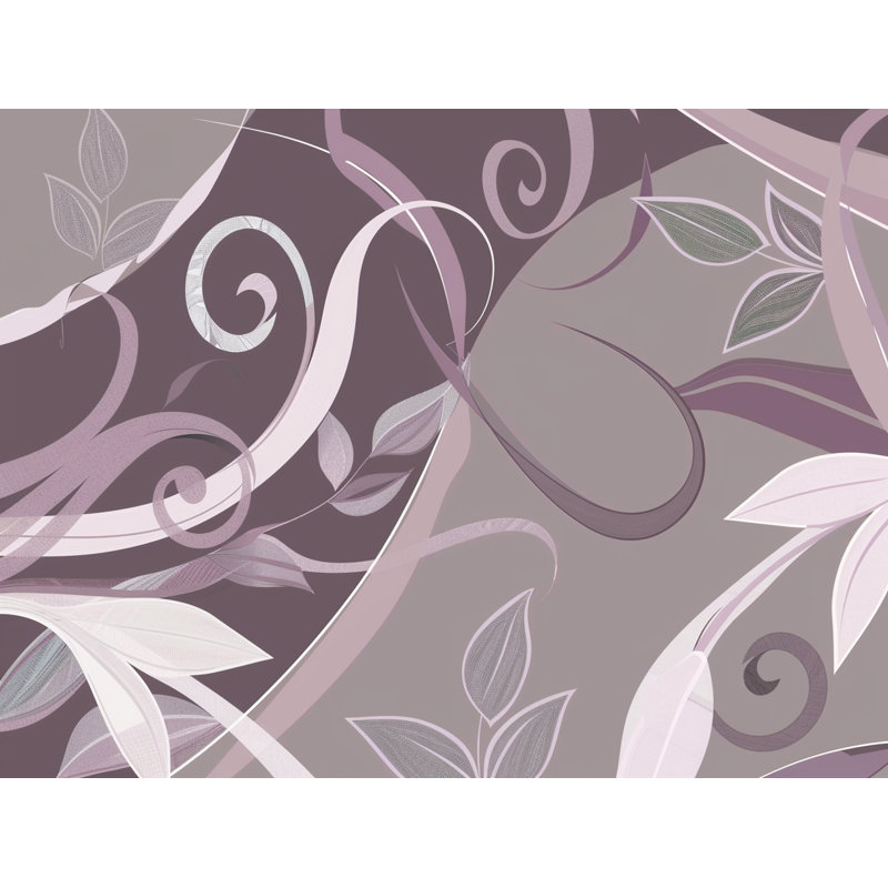 Trendy Floral Plush Throw Blanket, Throw