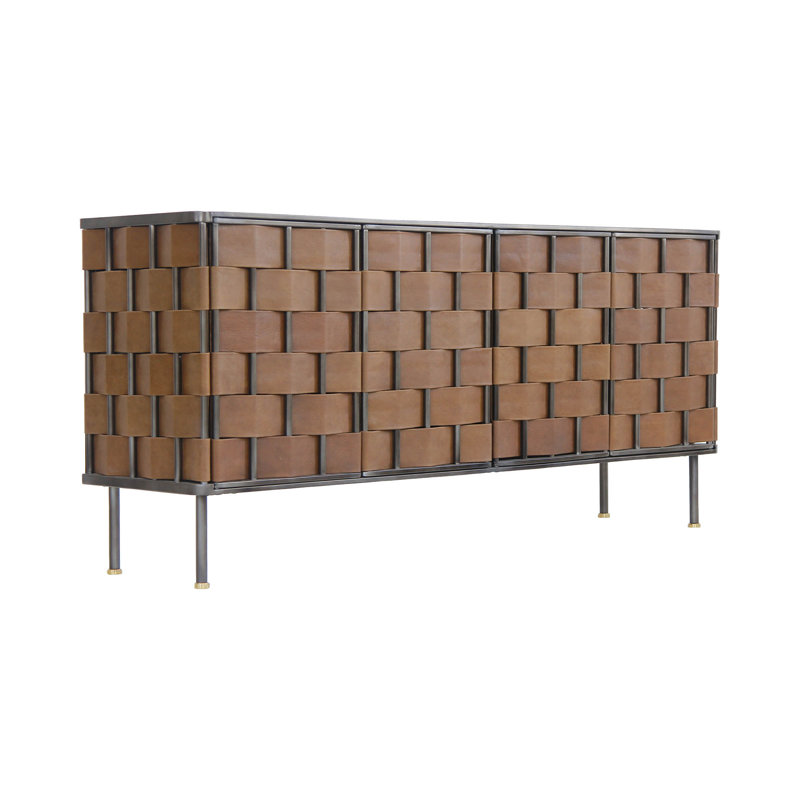 Bora 71" Wide Sideboard, Brown