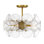 Winter 4 - Light Semi Flush Mount