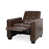 Dark Brown Faux Leather