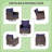 Erol Patio Outdoor Furniture Set Brown Rattan Seating Armchairs Set Swiveling Rockers for Outdoor Occasions of Lawn, Poolside-319848259-319848281