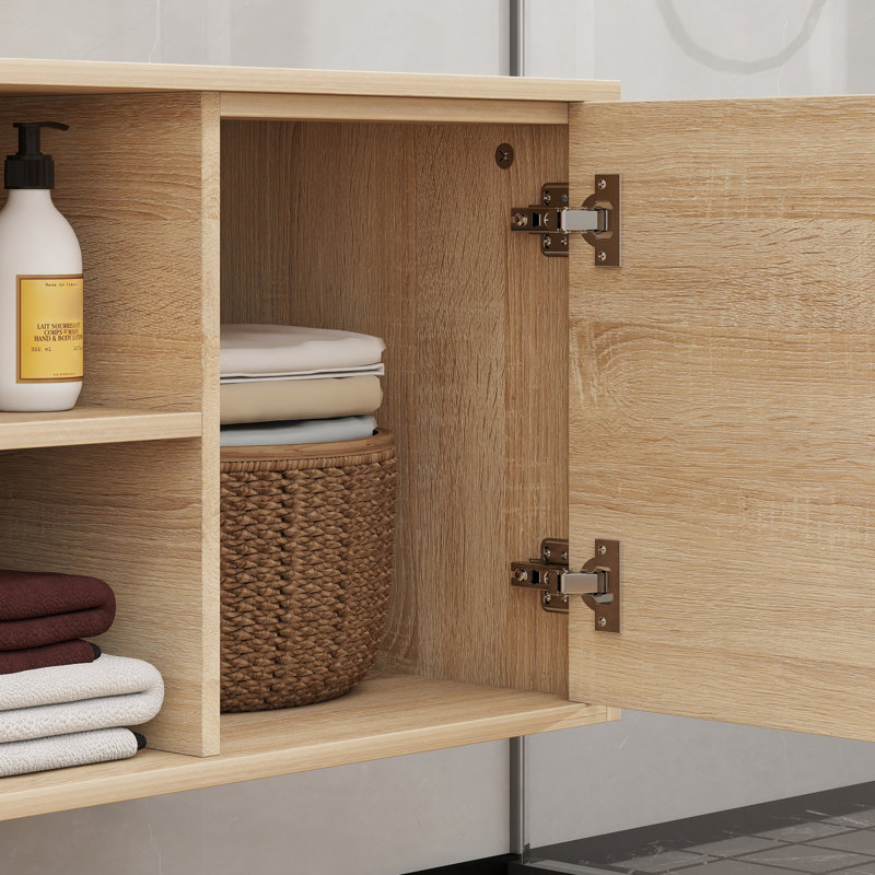 Beyo 24'' Single Bathroom Vanity with Plastic Top