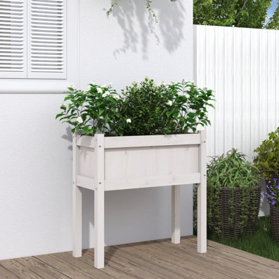 Bruneau Wood Planter Box