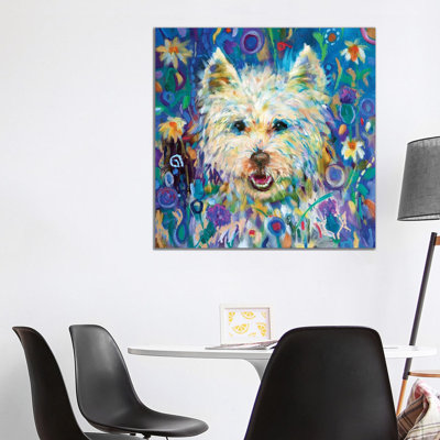 Westie by Sue Gardner - Painting on Canvas