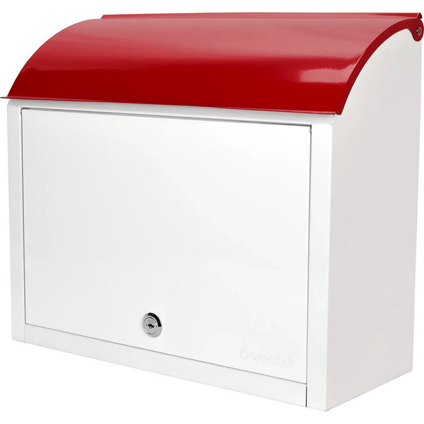 Retro Locking Wall Mount Mailbox