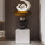 Objet de décoration moderne en acier marbré moderne