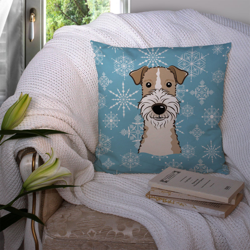  Coussin Snow Fox