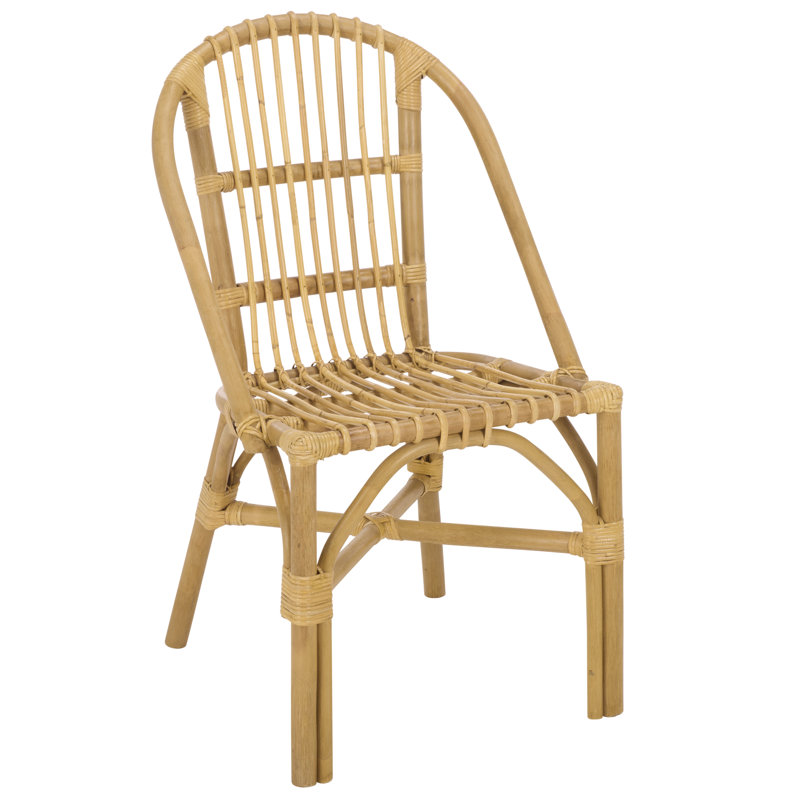 Fauteuil en rotin tissé Oksana