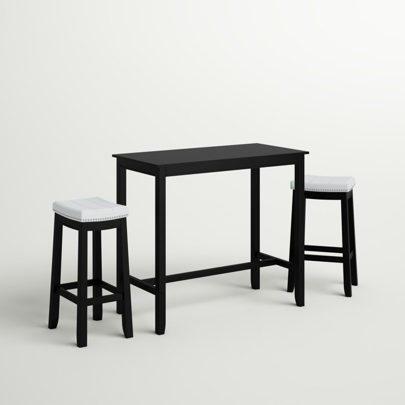 Arlyce 2 - Person Solid Wood Top Four Leg Dining Set