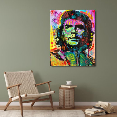 Red Barrel Studio® Dean Russo Collection Gallery Wrapped Canvas Art Titled: Che Guevara