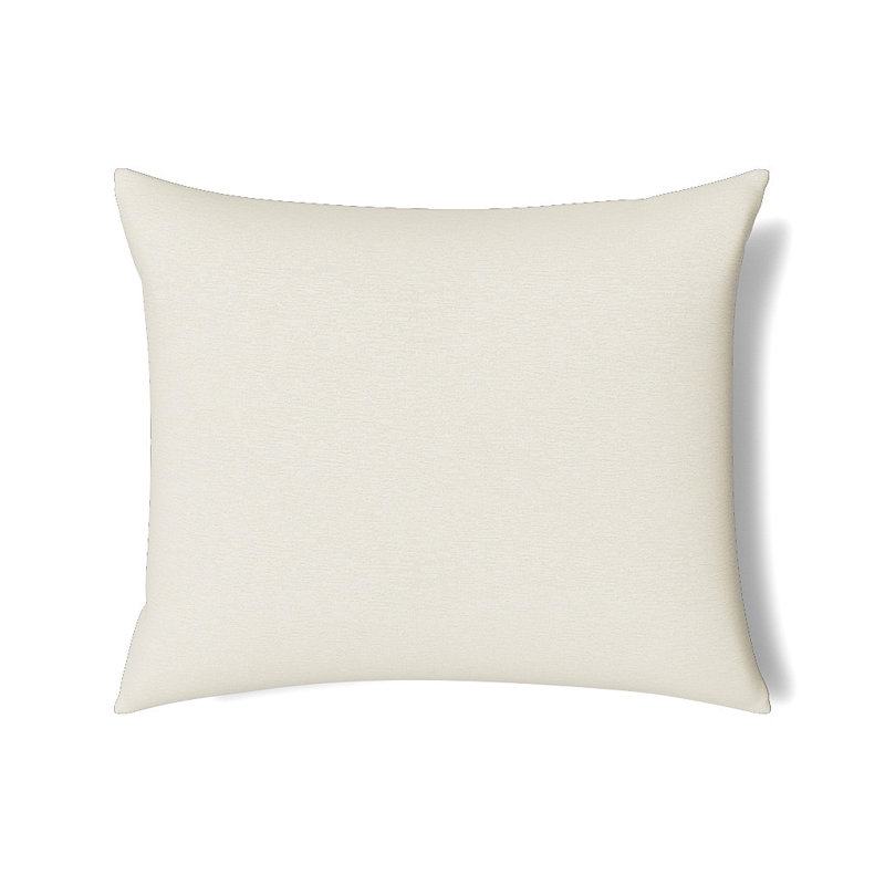 Coussin Asperitas, 18 x 12, Blanc