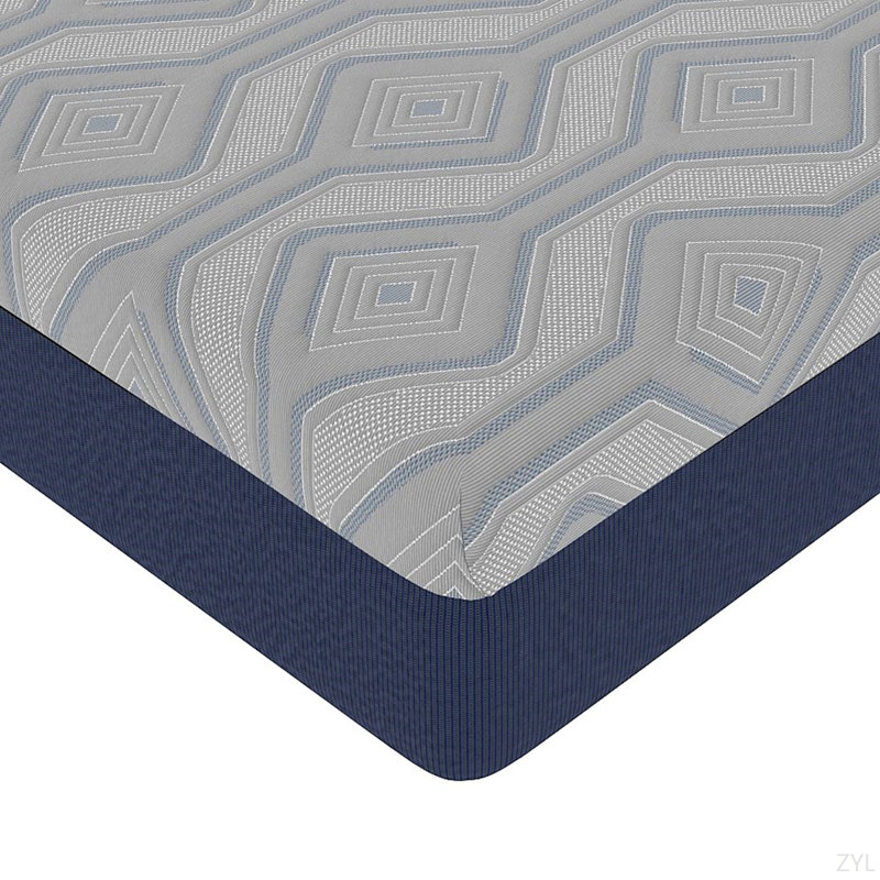 Matelas hybride en mousse viscoélastique isotonique Symbole, Très grand simple