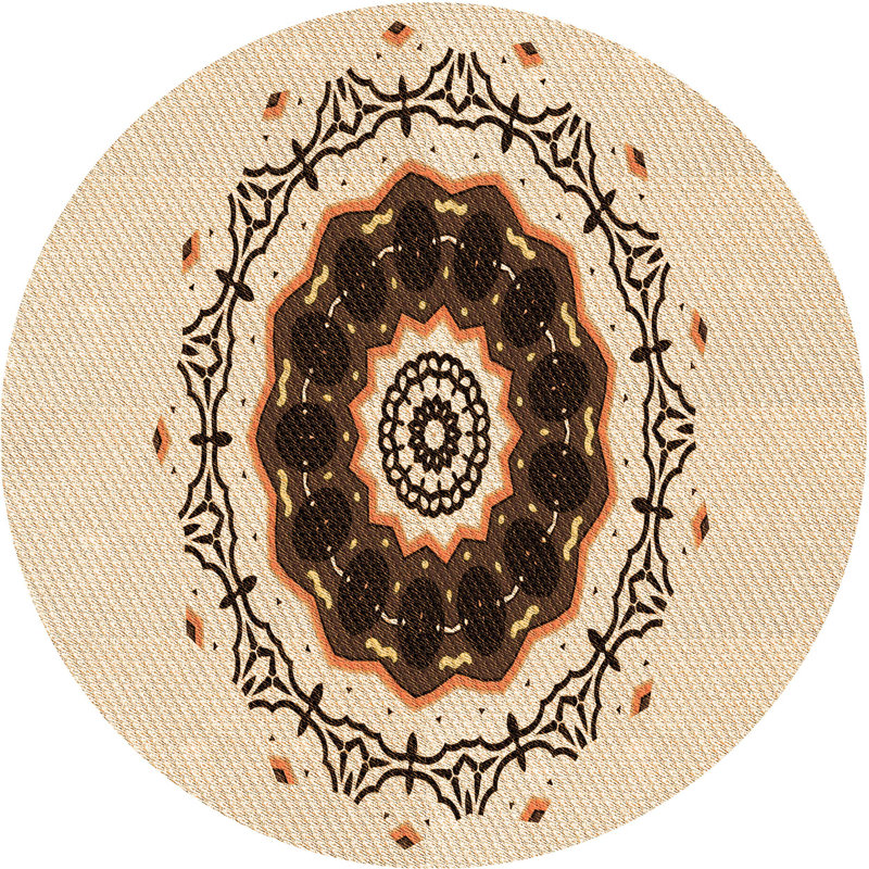 Indoor Rug, Round 5'