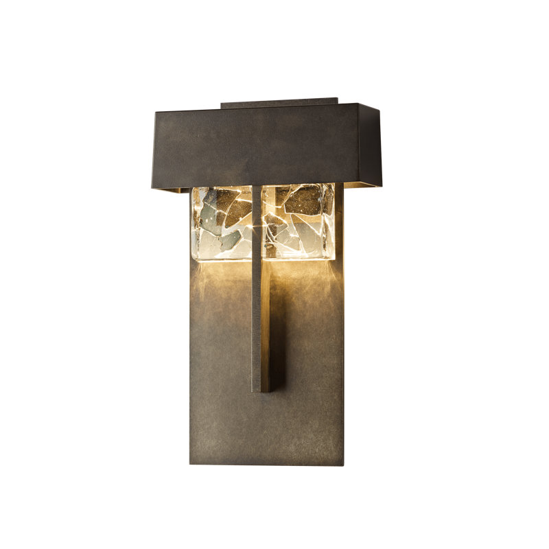 Shard Outdoor Flush Mount, Coastal Oil Rubbed Bronze, 20.9" H x 8.6" W x 3.5" D