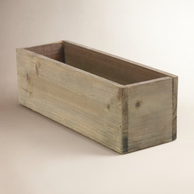 Tariah Handmade Wood Planter Box