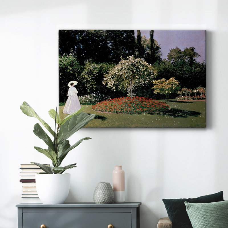 Monet - Toile tendue avec châssis, H 18 po x l 27 po