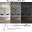 Luminaire de salle de bain moderne à DEL à intensité variable avec 5 températures de couleur réglables-2027244662-2027244663