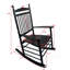 Chaise berçante balcon pour adulte - noir-1806722087