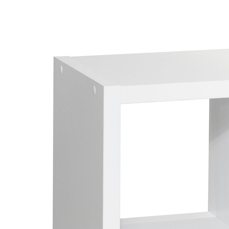 Organisateur Smart Cube à 8 cubes avec tablettes arrière ouvertes pour un rangement efficace et une esthétique moderne, parfait pour la maison et le bureau.