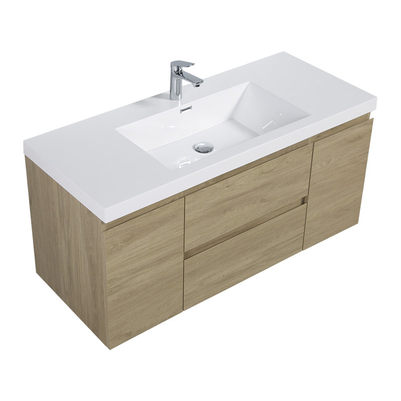 48" Floating Bathroom Vanity With Sink
