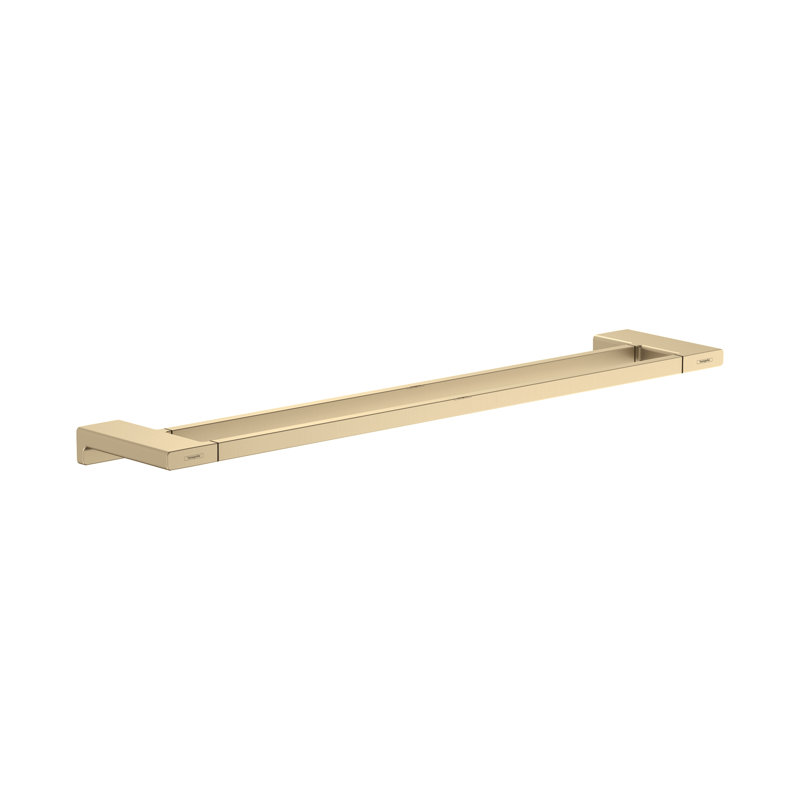 Porte-serviettes double Hansgrohe AddStoris, Or brossé