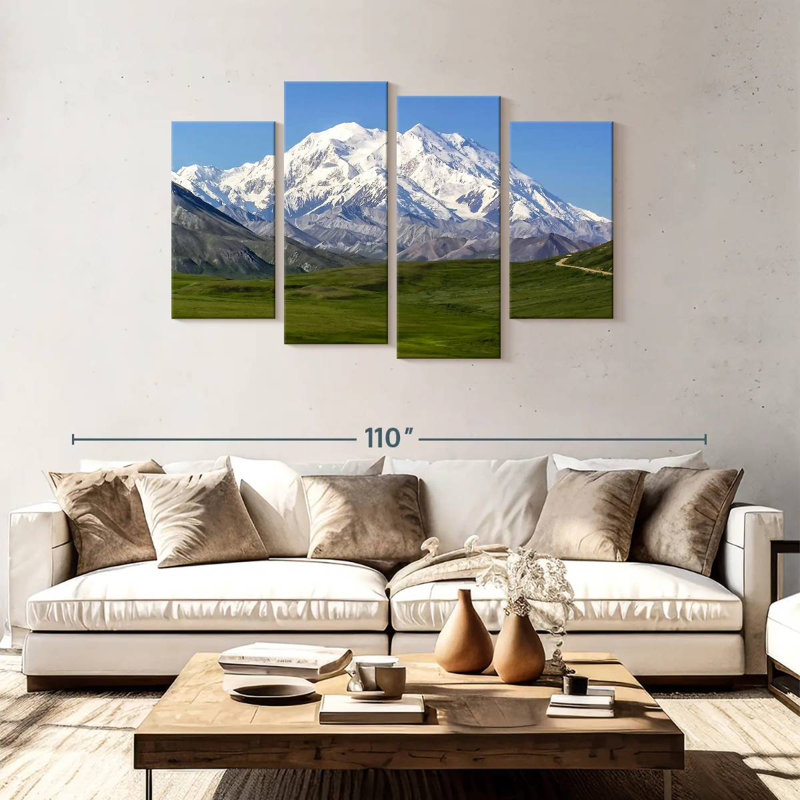 Kerrick Denali Morning View, 48" H x 75" W