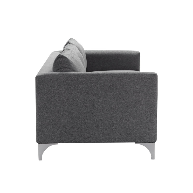 Vess 87'' Upholstered Sofa, Crafty Sand