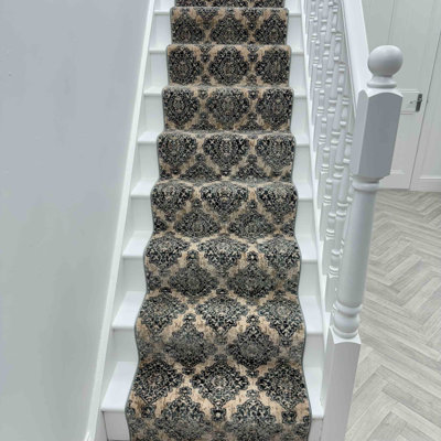 Stair Runner Damask Area Rug