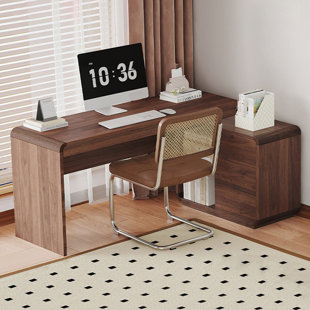 Practical Transformable 3-Drawer Large Capacity Desk