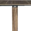 Table extensible 118,50 po, console multifonctionnelle pour le salon, brun, bureau 119,44 lb, construction, chic moderne, brun, 118,96 po x 35,84 po-1889955165