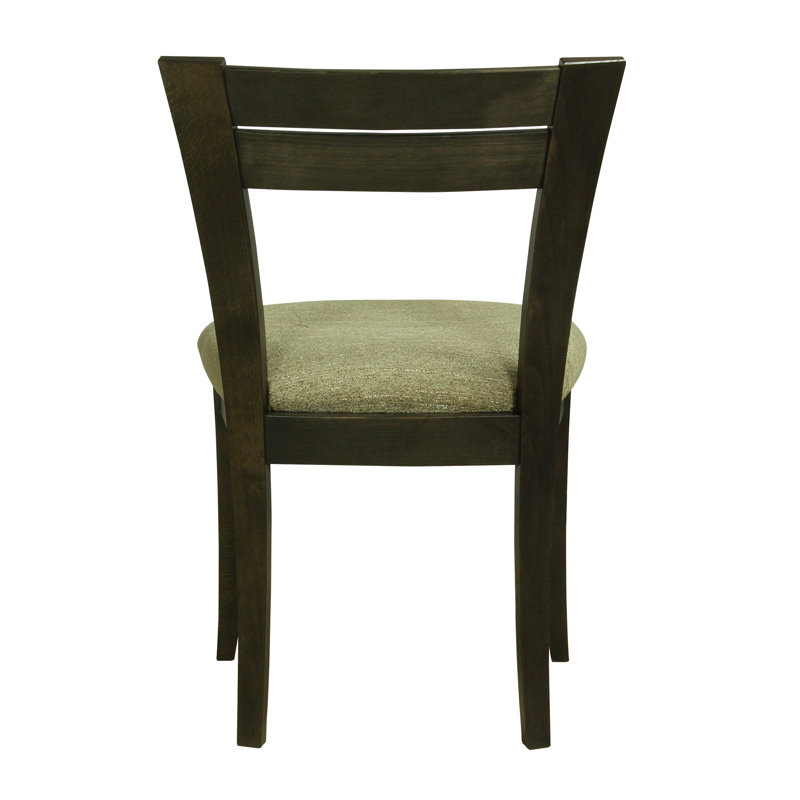 Claverley 19.5'' H Upholstered Side Chair, Charcoal, Aurora