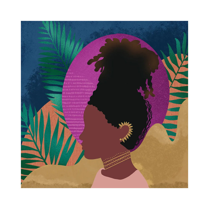 Little Sister by Sagmoon Paper Co. - Wrapped Canvas Print, 66.04 cm H x 66.04 cm W x 3.175 cm D
